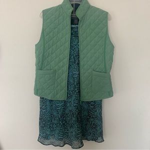 Vanheusen Vest and  East 5th Skirt Both Size Small